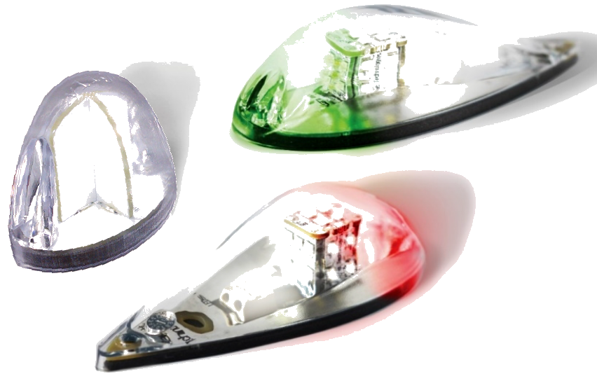 Strobe LED anticollision Raylight monté en bout d'aile ULM